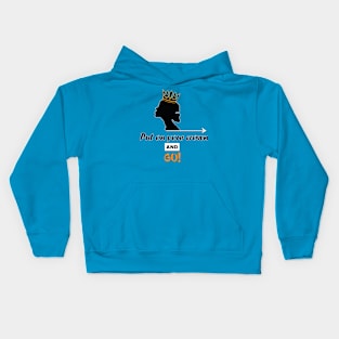 Golden crown Kids Hoodie